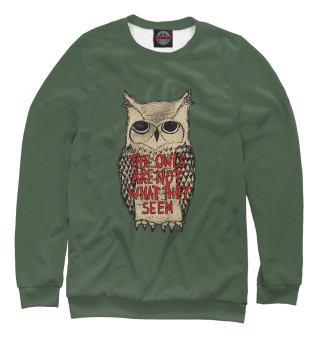 Женский свитшот The Owls Are Not What They Seem