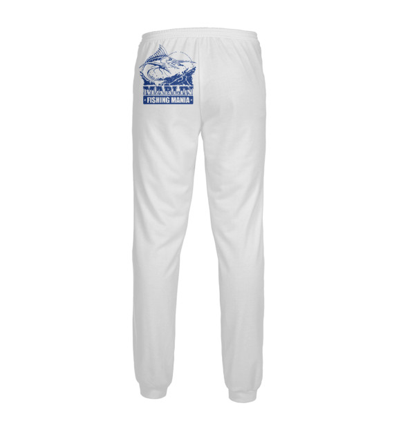 Мужские спортивные штаны с изображением Marlin цвета Белый