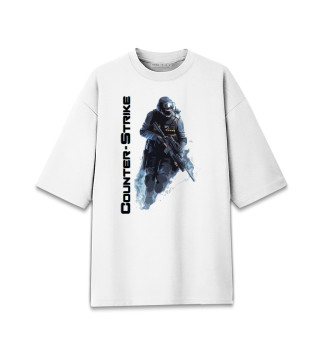 Мужская футболка оверсайз Counter-Strike