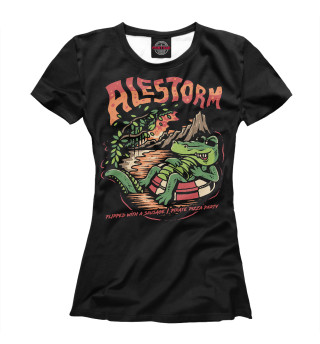Женская футболка Alestorm