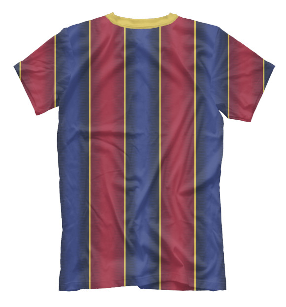 Мужская футболка с изображением Barcelona 2020/2021 Home цвета Белый
