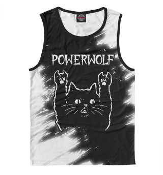 Майка для мальчика Powerwolf + Рок Кот