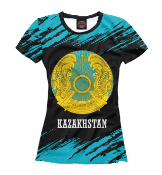 Женская футболка Kazakhstan / Казахстан