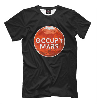 Мужская футболка Occupy Mars