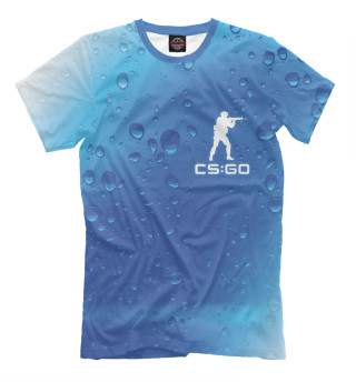 Мужская футболка CS:GO - Капли