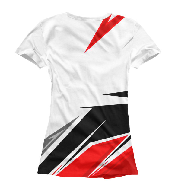Женская футболка с изображением Standoff 2 цвета Белый