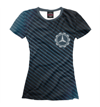Женская футболка Mercedes