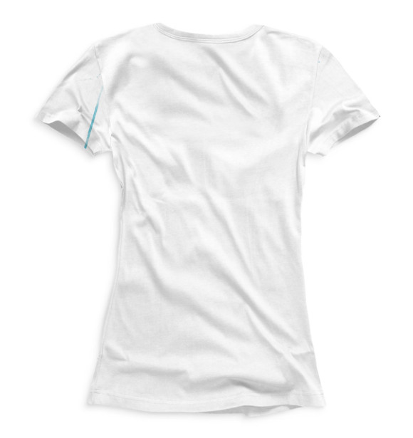 Женская футболка с изображением Март 7 цвета Белый