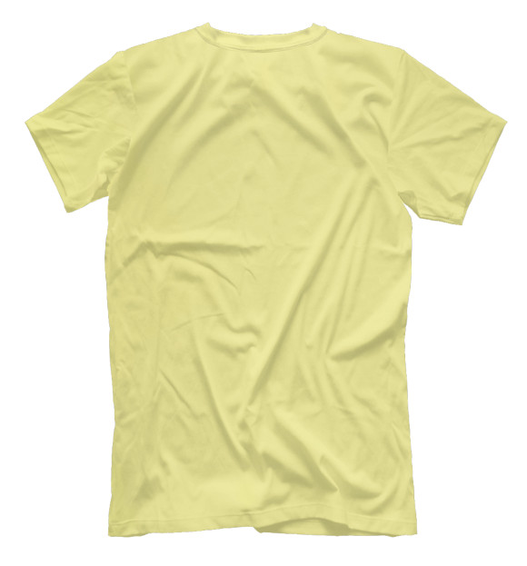Мужская футболка с изображением Поднятие уровня в одиночку цвета Белый