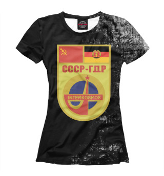 Женская футболка СССР - ГДР