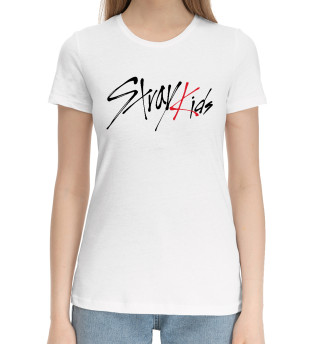 Хлопковая футболка для девочек Stray Kids