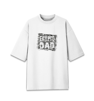 Женская футболка оверсайз Crypto Dad