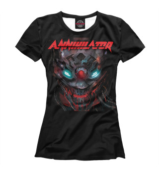 Женская футболка Annihilator