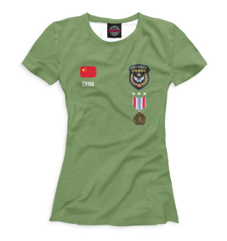 Женская футболка ВВС Китай