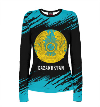 Лонгслив для девочки Kazakhstan / Казахстан