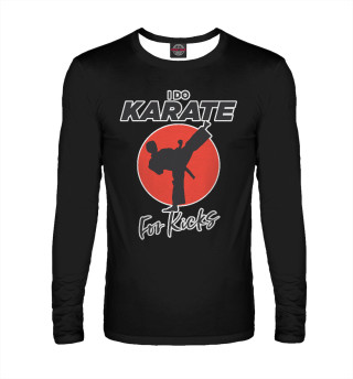 Мужской лонгслив Karate For Kicks
