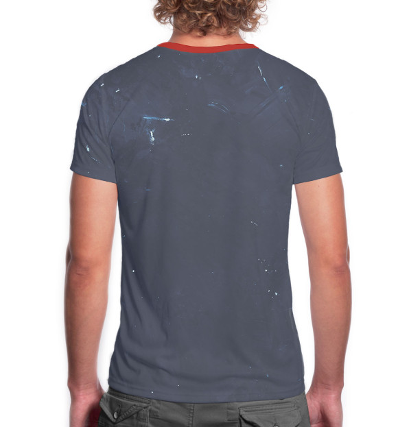 Мужская футболка с изображением Гудбай Америка цвета Белый