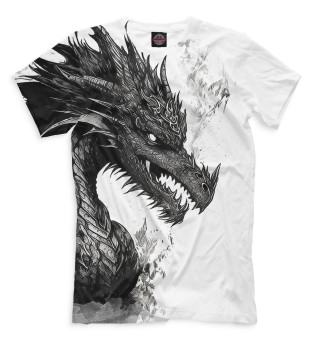 Мужская футболка White Dragon