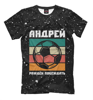 Футболка для мальчиков Андрей - Футбол