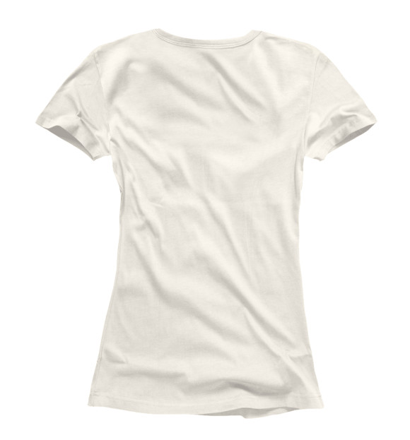 Женская футболка с изображением Сёрфинг цвета Белый