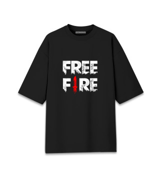 Женская футболка оверсайз Garena Free Fire