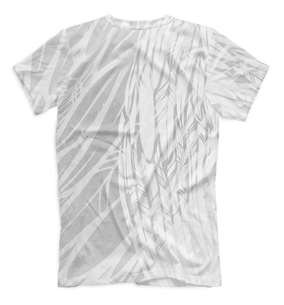 Мужская футболка с изображением Angel цвета Белый