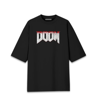 Мужская футболка оверсайз Doom