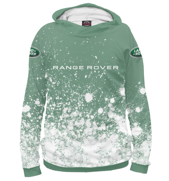 Худи для девочки с изображением Range Rover - Exposion цвета Белый