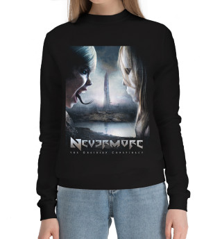 Женский хлопковый свитшот Nevermore